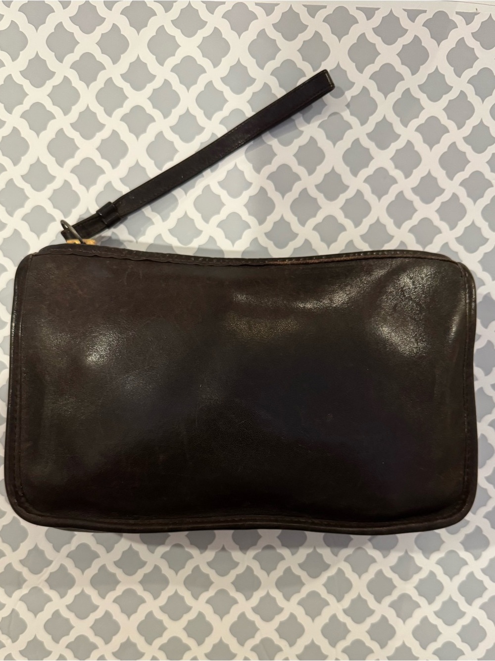 Coach 1970’s Basic Bag made in NYC with Gold Talon Zipper and ⚓️ hardware ⚓️ - Picture 2 of 15